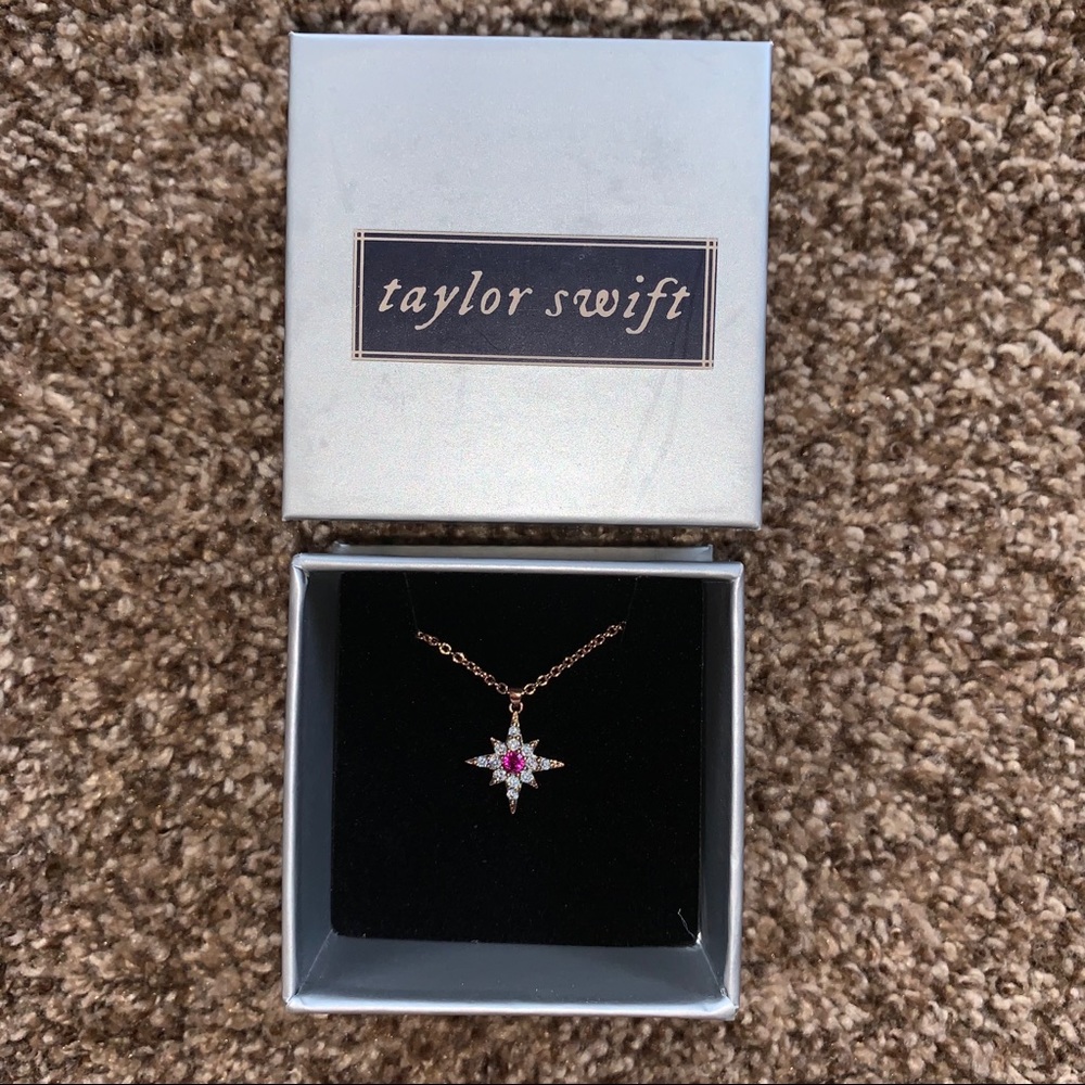 SOLD - NEW Taylor Swift Evermore Gold Rush Necklace - Picture 2 of 6